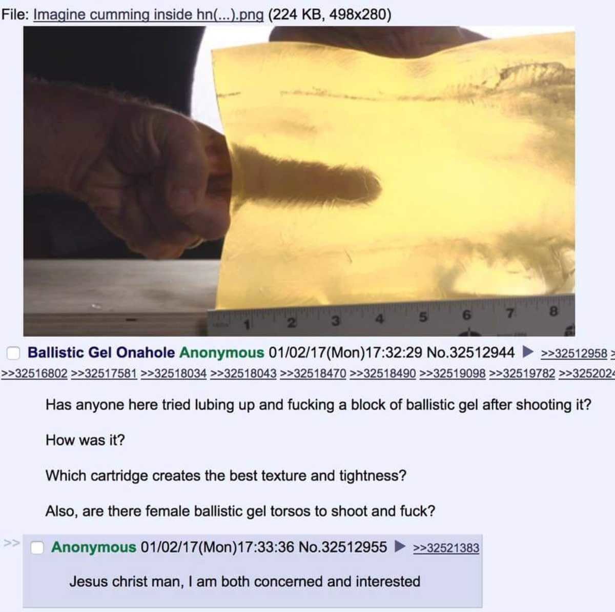 Anon Shoots The Load